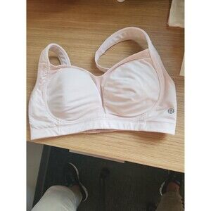 Lulemon Blush Pink Sports Bra w/ Back Closures Size 34DD